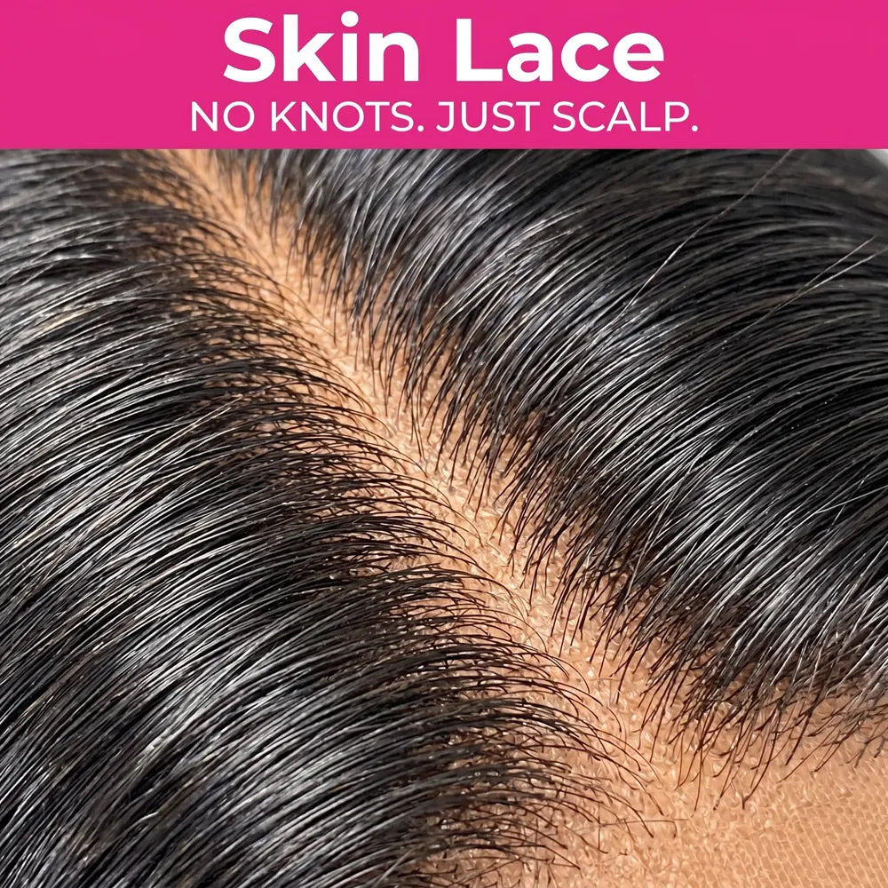 Wear & Go Body Wave 9x6 Pre-Cut Pre-Plucked & Pre-Bleached Skin Lace Glueless Wig