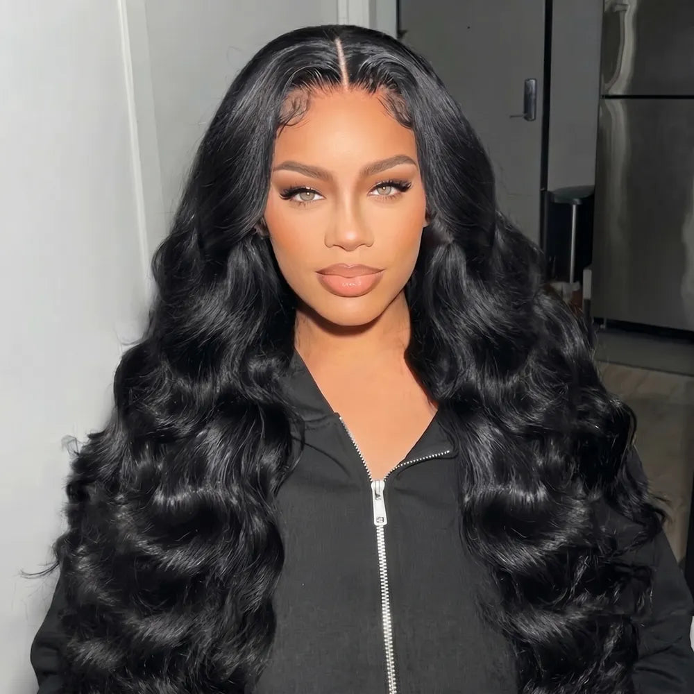 Wear & Go Body Wave 9x6 Pre-Cut Pre-Plucked & Pre-Bleached Skin Lace Glueless Wig