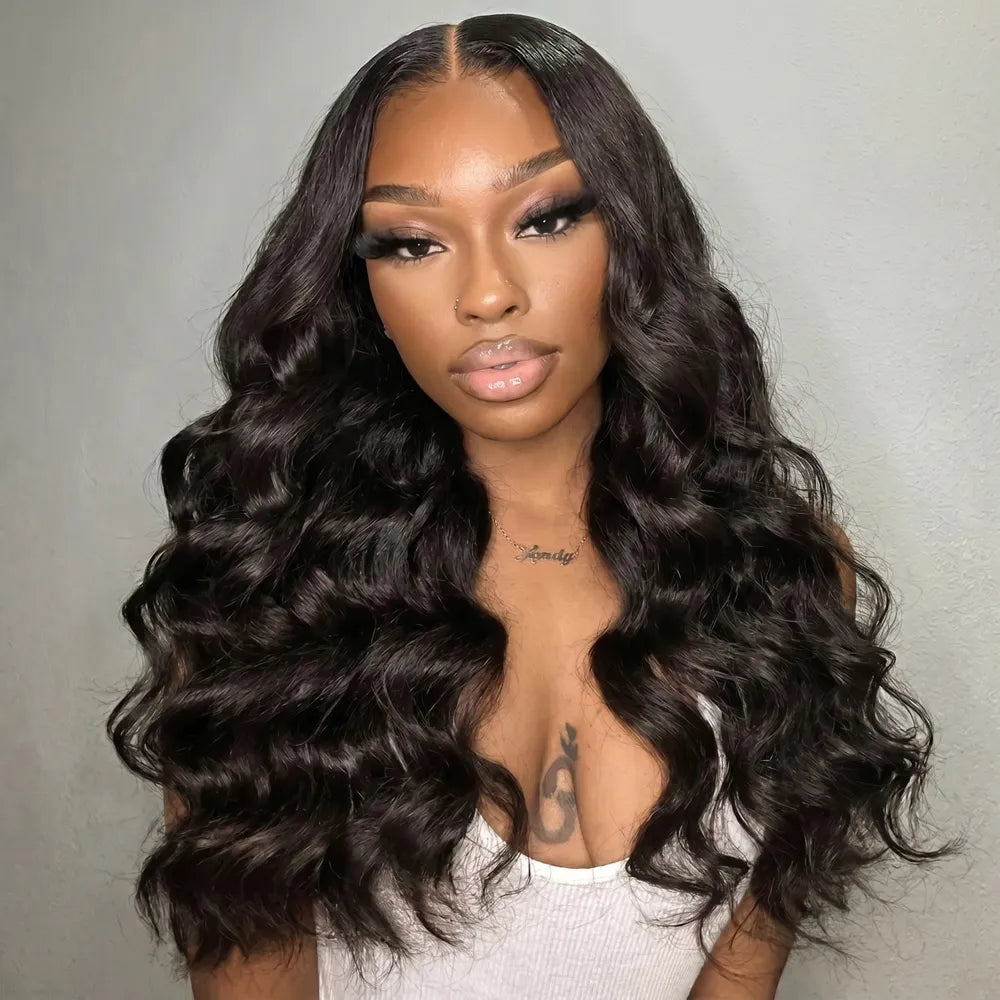Wear & Go Body Wave 9x6 Pre-Cut Pre-Plucked & Pre-Bleached Skin Lace Glueless Wig