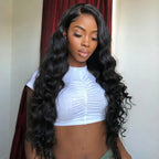 Wear & Go Body Wave 9x6 Pre-Cut Pre-Plucked & Pre-Bleached Skin Lace Glueless Wig
